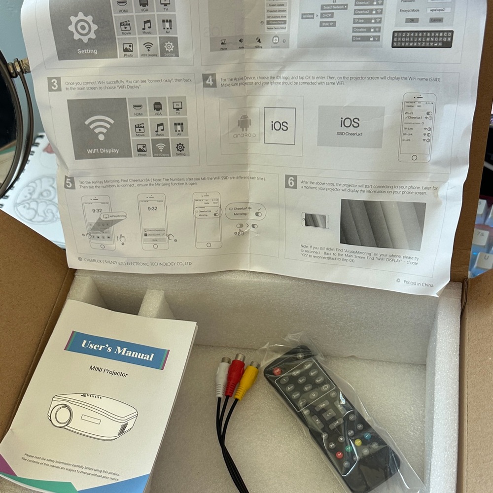 GoXMGo Wireless Home Projector - Picture 6 of 11